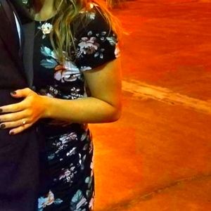 Floral bodycon dress